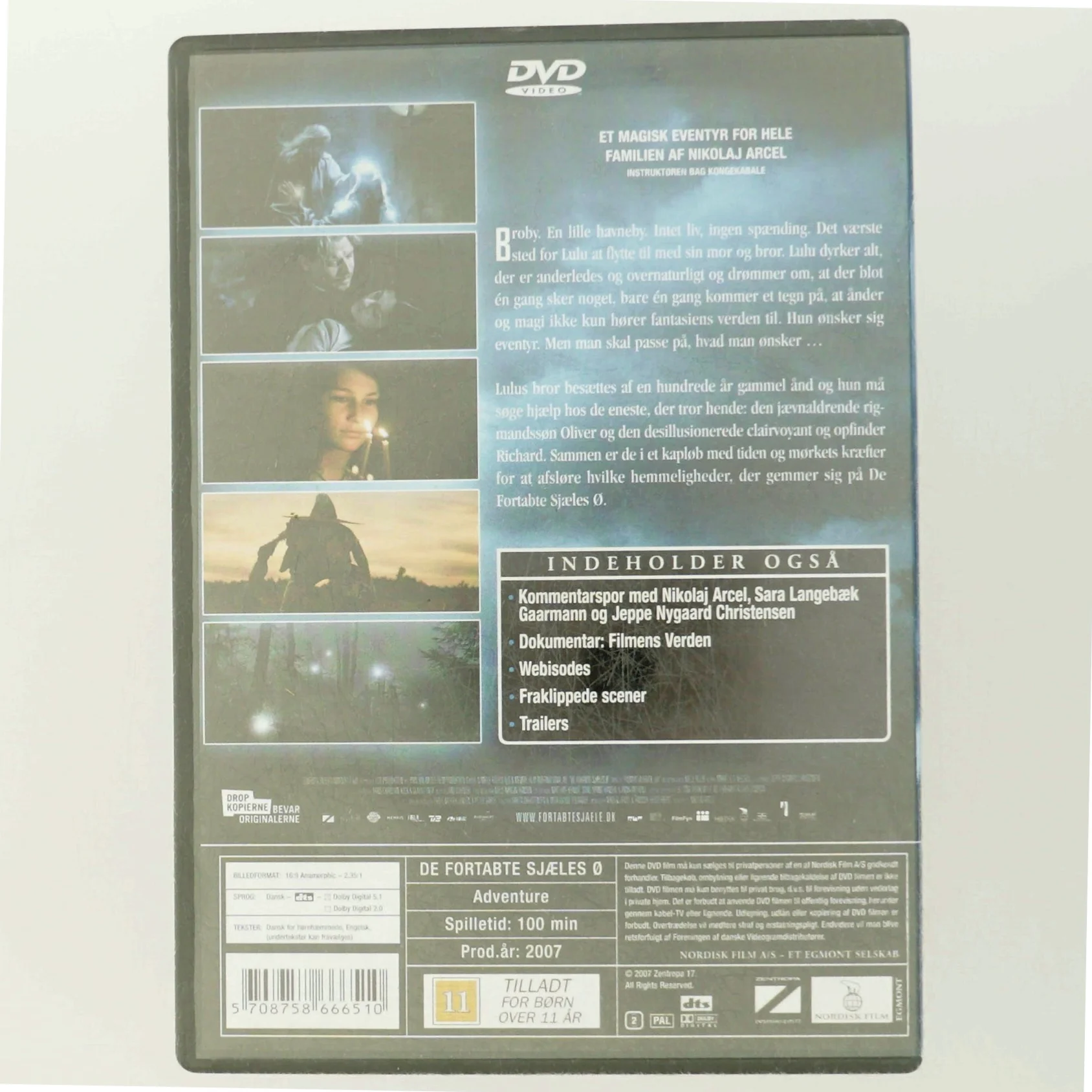 De Fortabte Sjæles Ø (DVD)