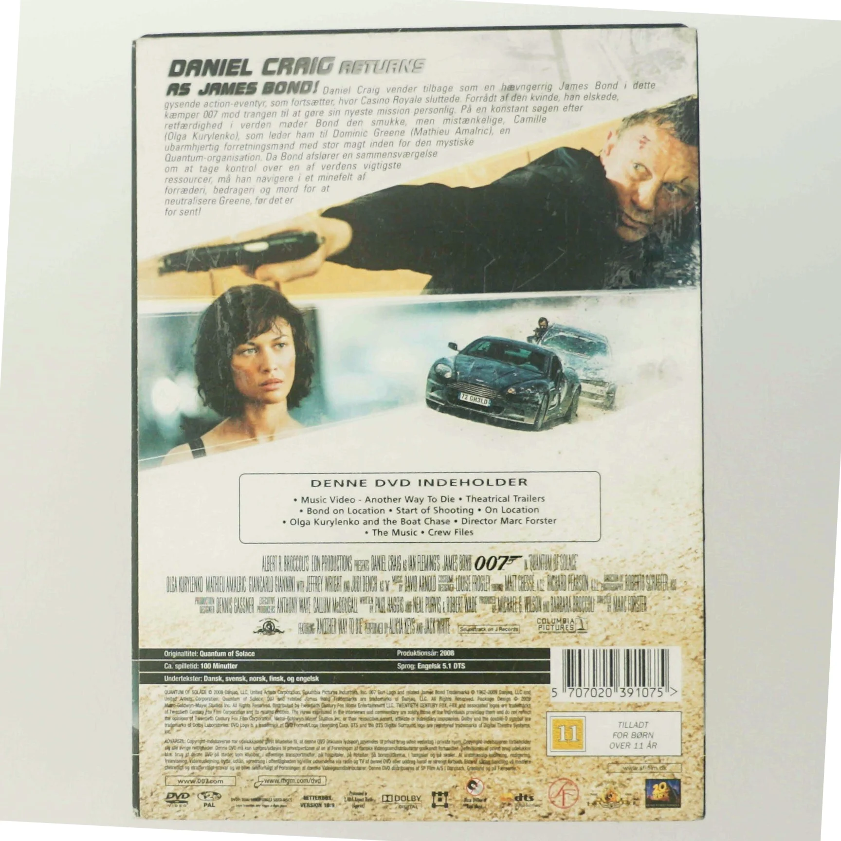 Quantum of Solace DVD