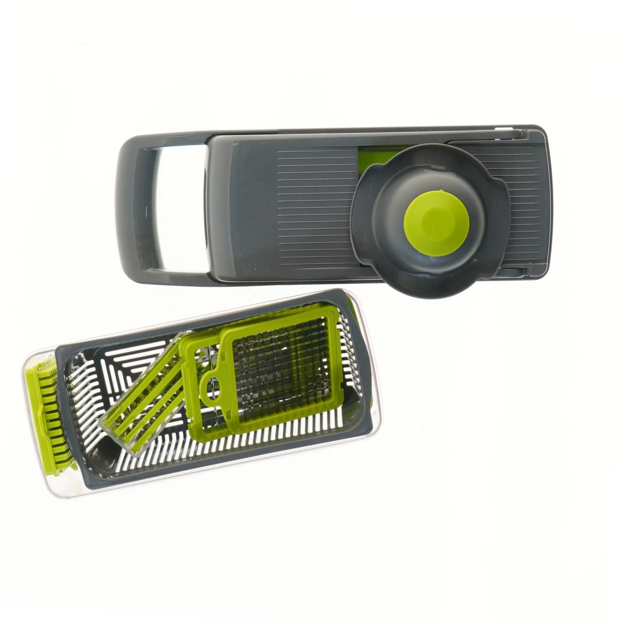 Mandolinjern med beholder (str. 25 cm)