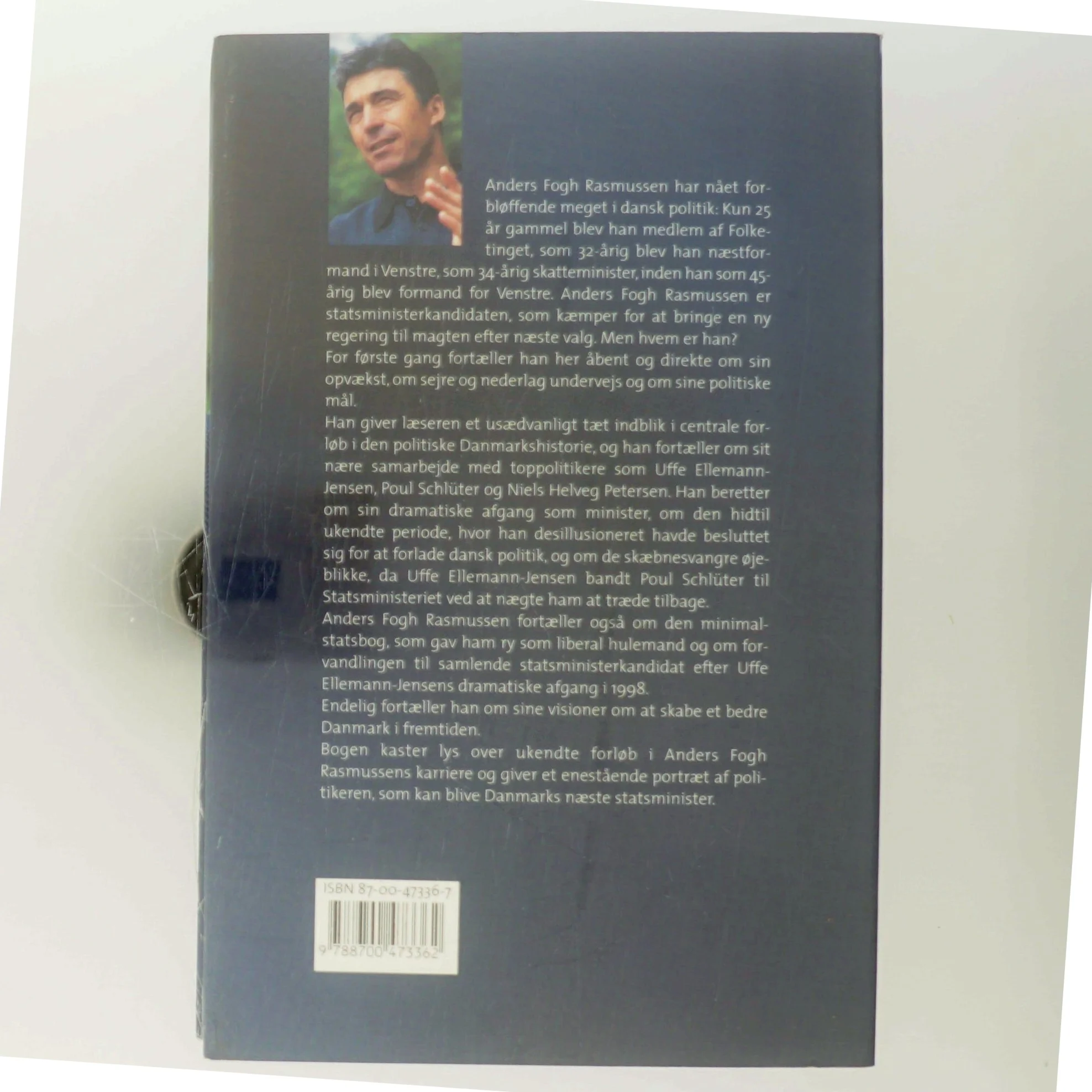 I godtvejr og storm : samtaler med Anders Fogh Rasmussen af Thomas Larsen (Bog)