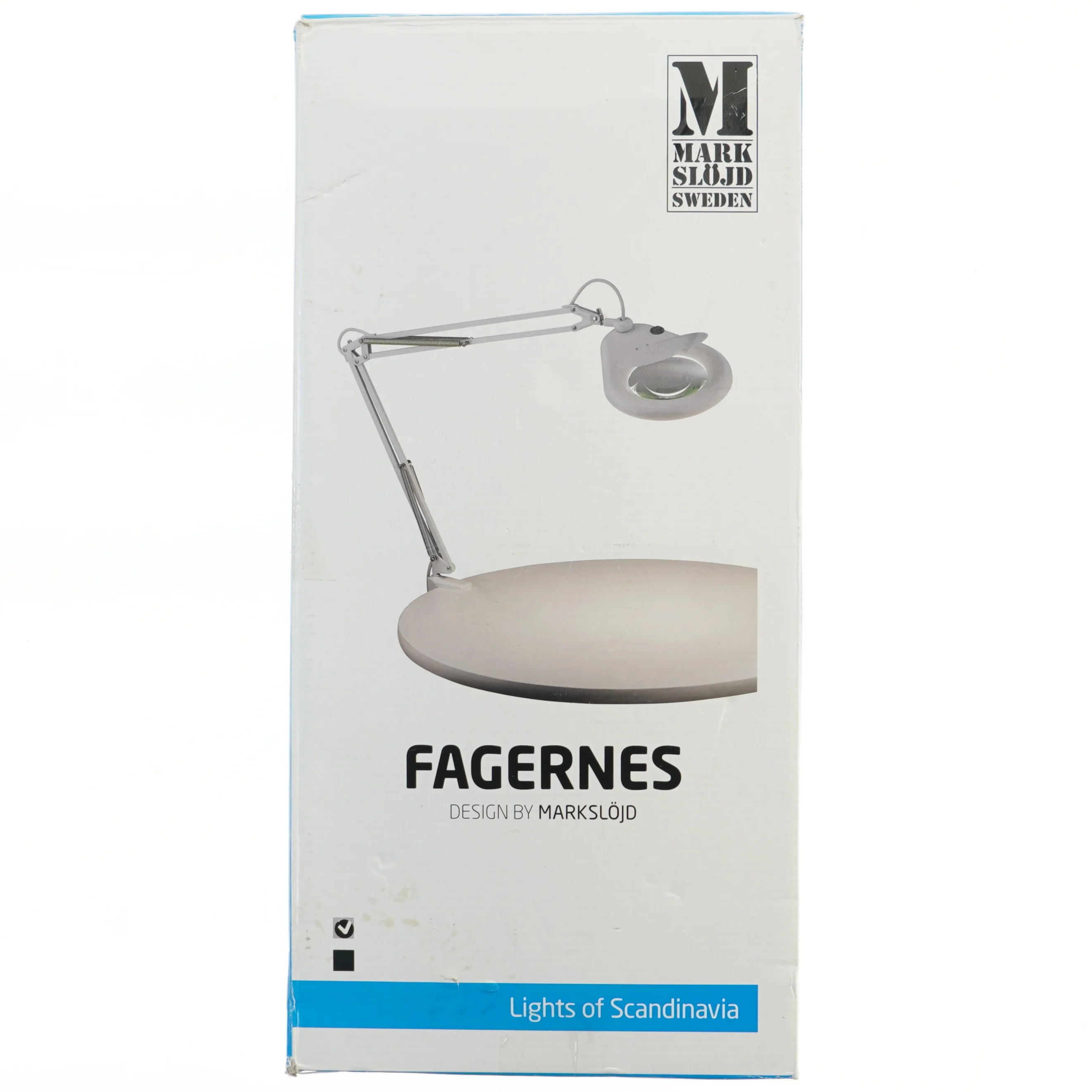 Forstørrelseslampe med justerbar arm fra Markslöjd (str. 60x20x75 cm)