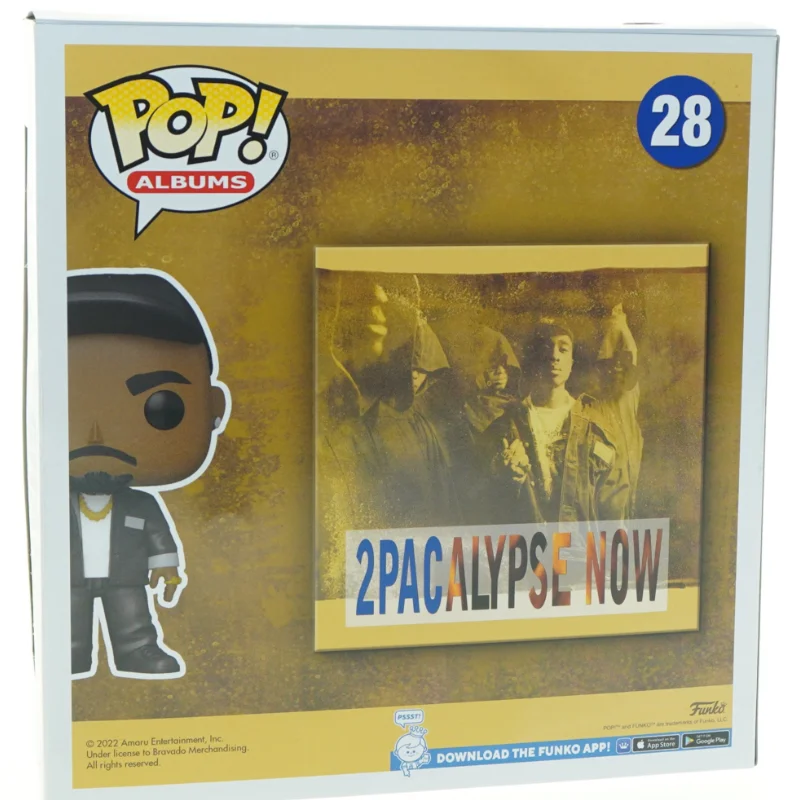 Funko Pop! Albums: Tupac Shakur - 2Pacalypse Now Samleobjekt fra Funko (str. 22 x 23 cm)