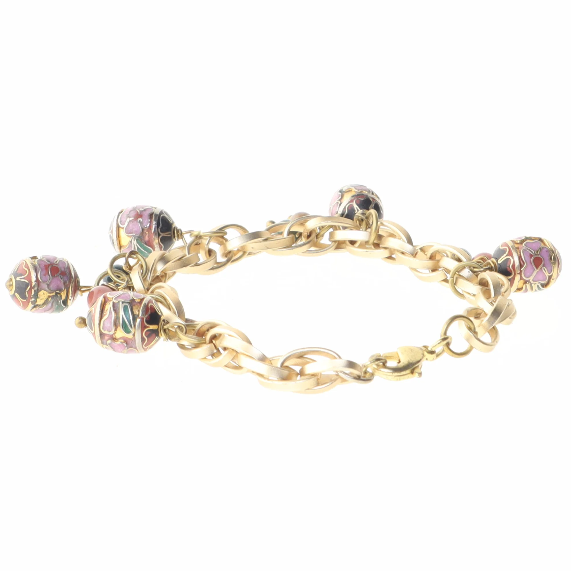 Armbånd med vedhæng (str. 18 cm)