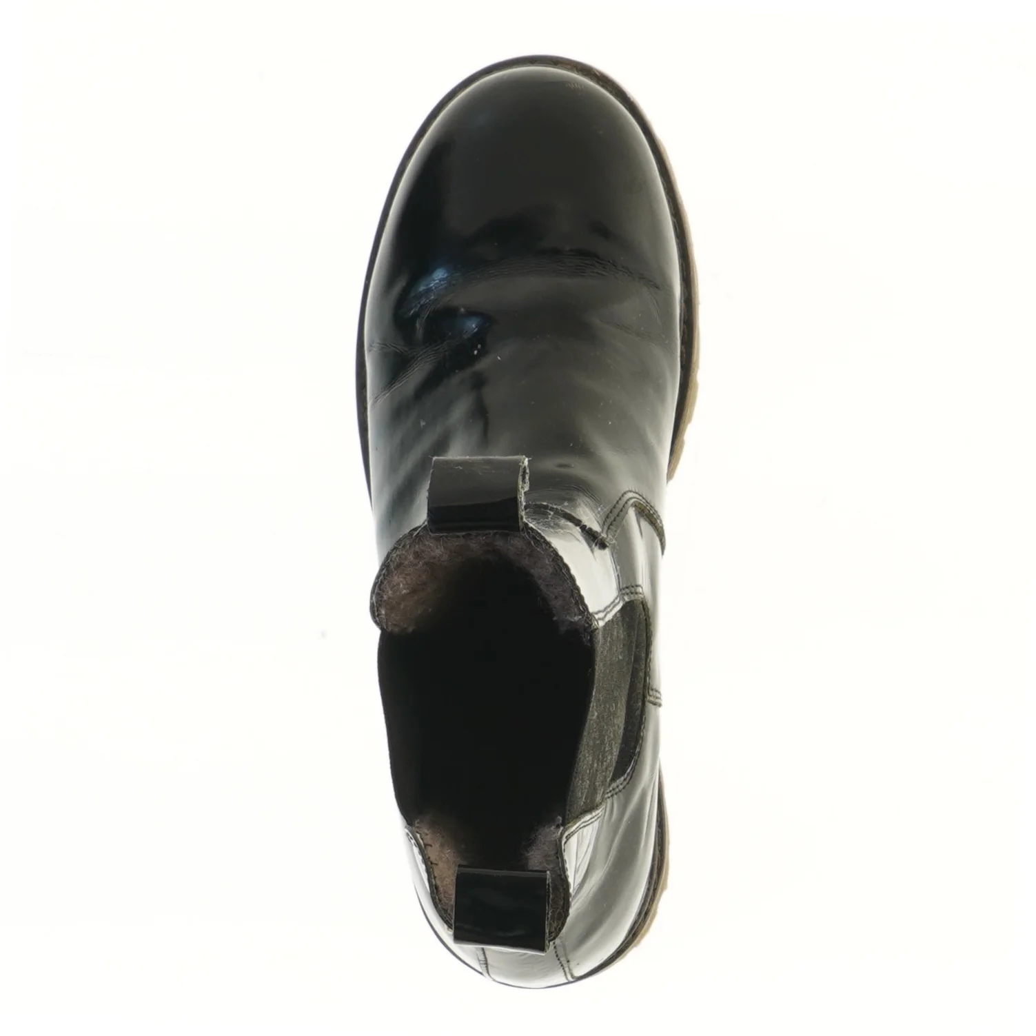 Sort læderstøvler fra Tex (str. 40 )