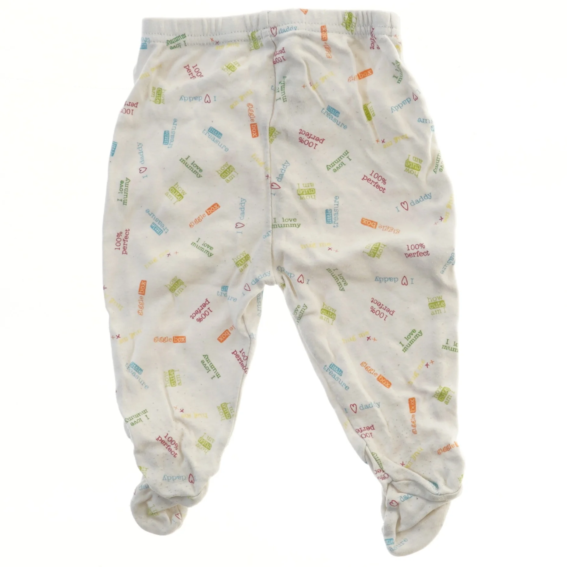 Sparkebukser med print (str. 68)