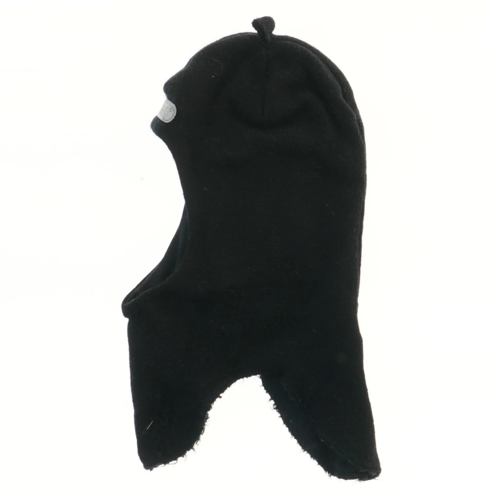 Sort elefanthue fra Reima (str. 19x33 cm)