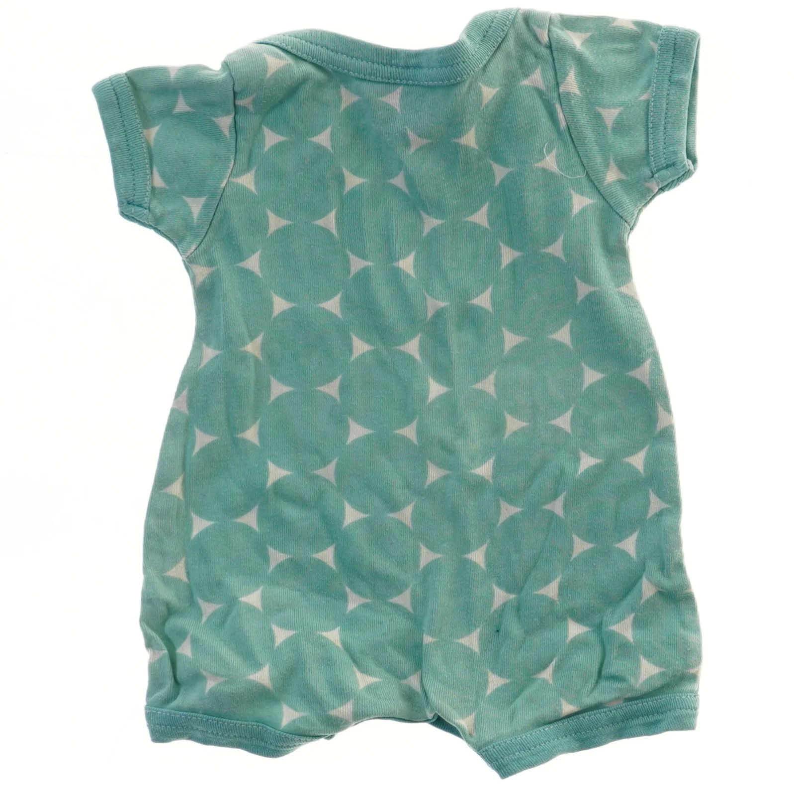 Kortærmet bodystocking med grafisk mønster fra Nanu (str. 50)