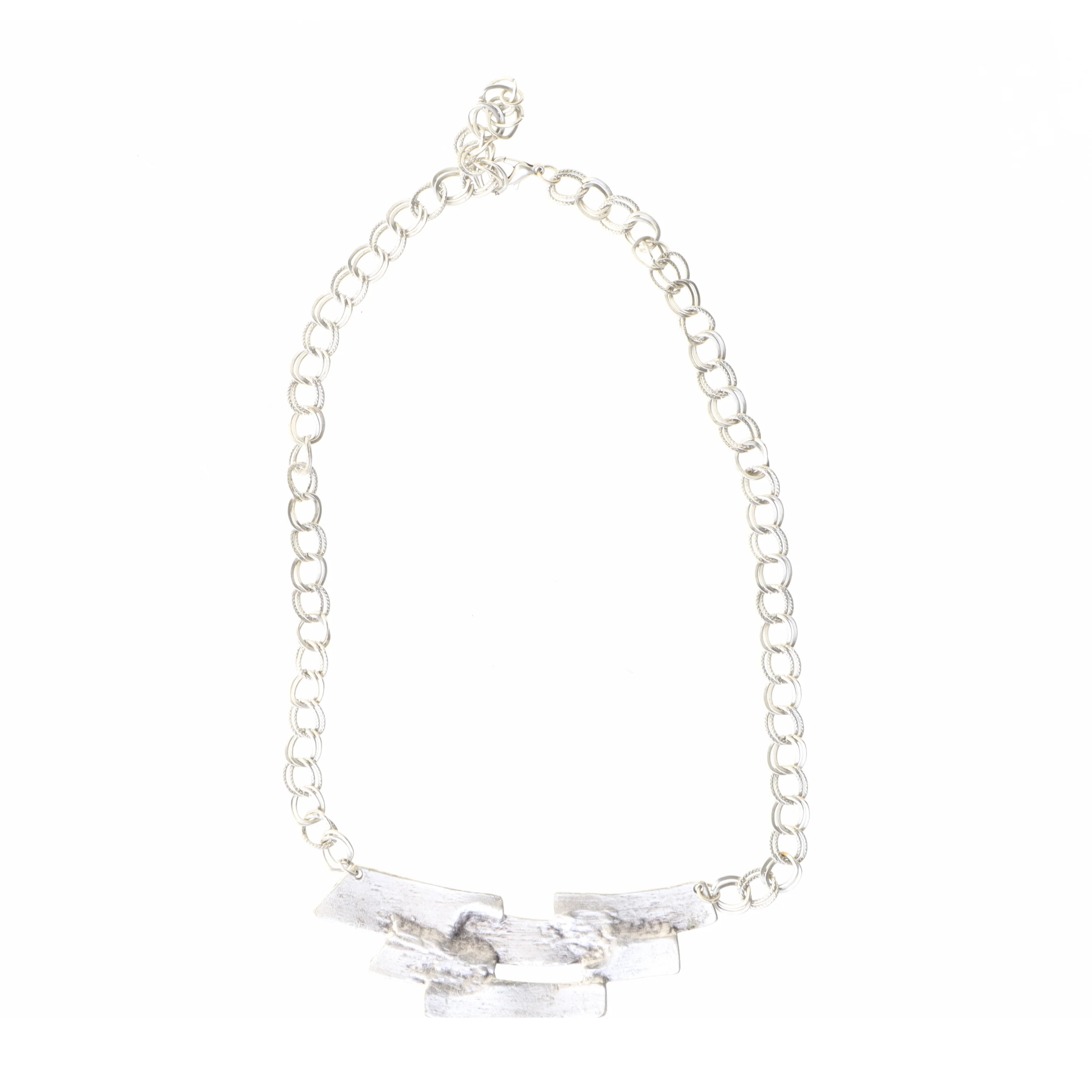 Sølv halskæde (str. 55 cm)