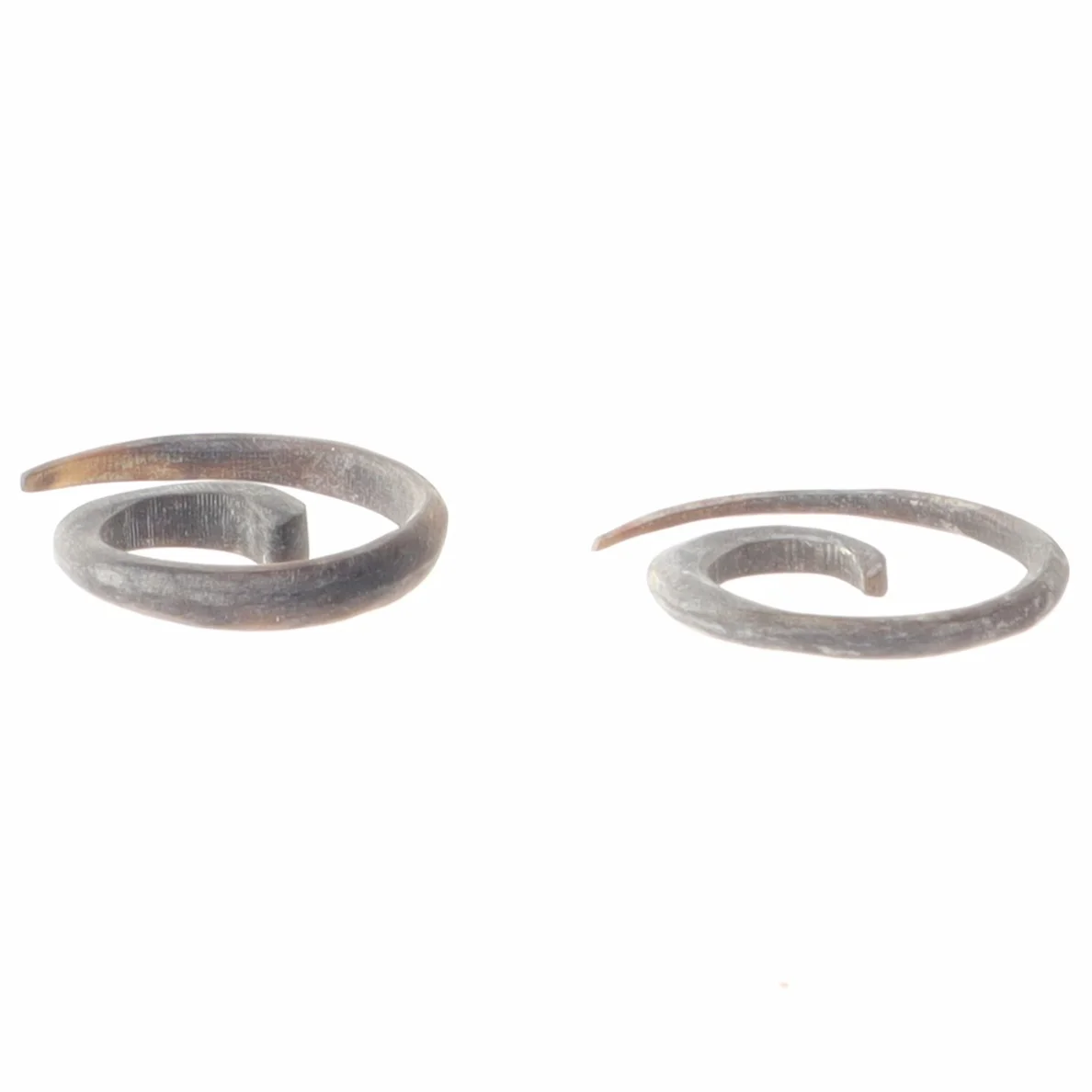 Spiralformede øreringe (str. Ø 2 cm)