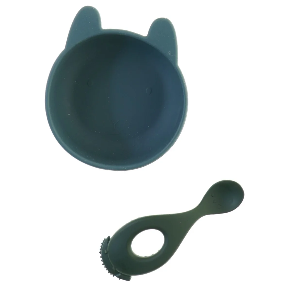 Baby skål og ske fra Liewood (str. 11 x 4 cm 13 x 5 cm)