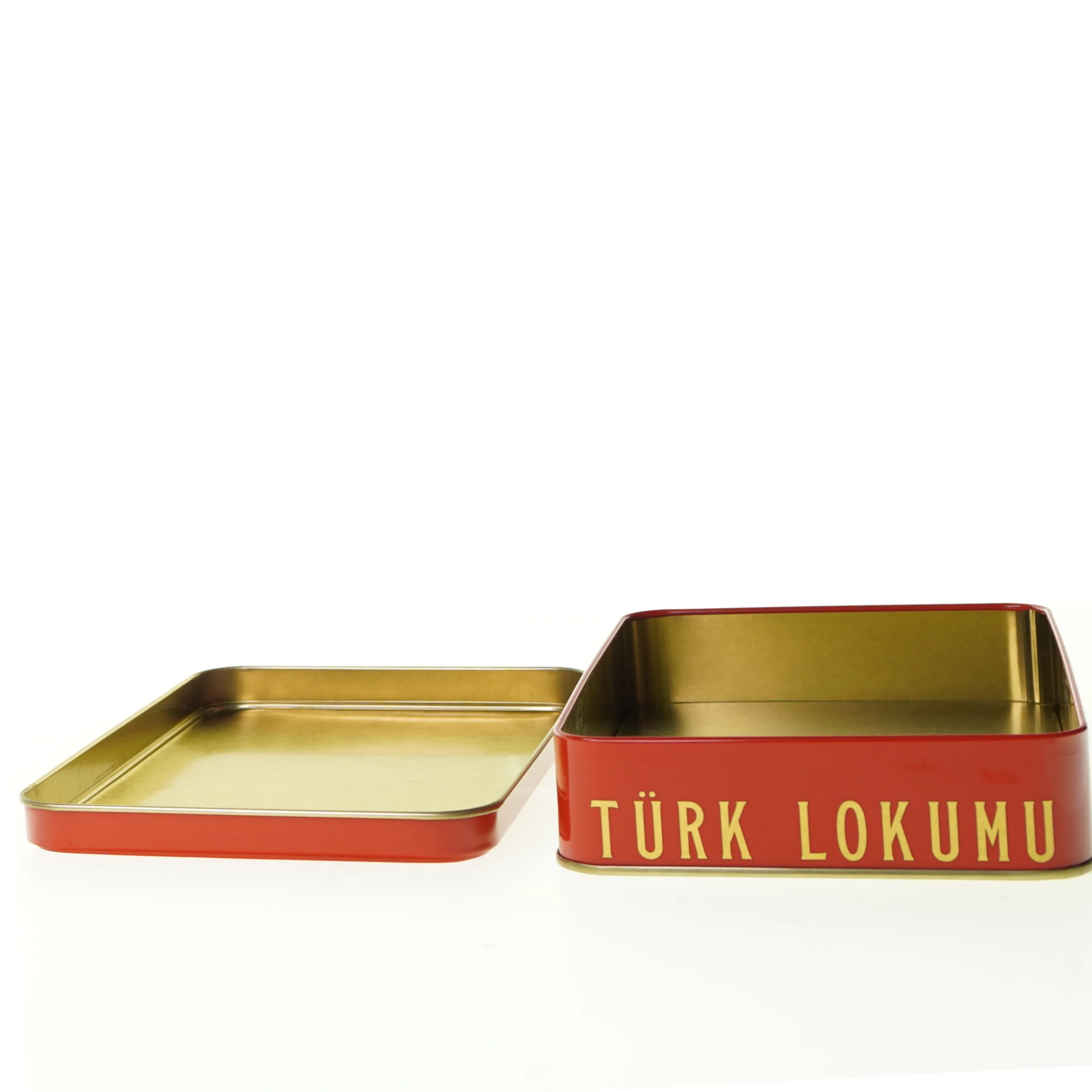 Dåse fra Turkish delight (str. 19 x 14 x 4 cm)