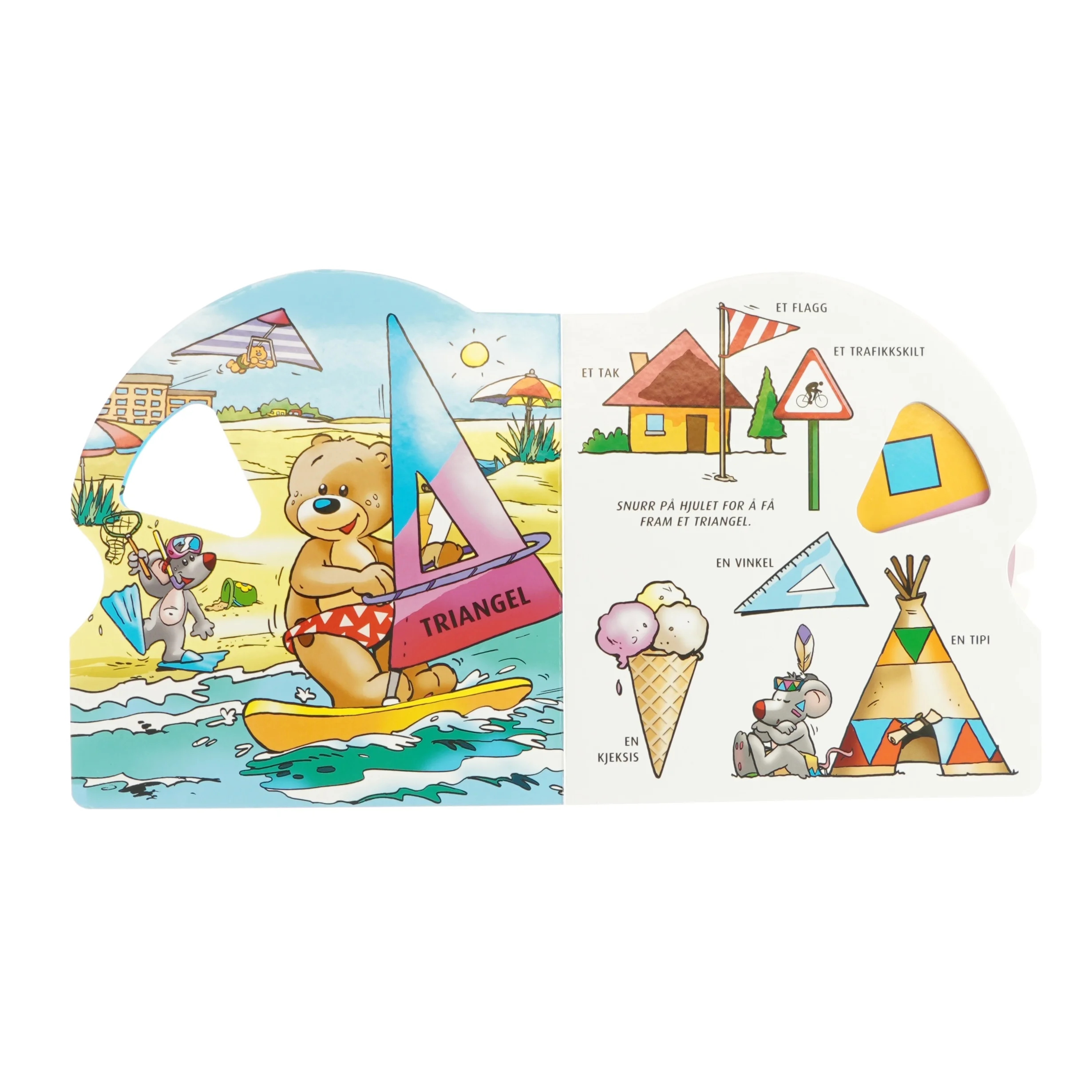 Lær om former med Victor af Kristin Stangerhaugen (Norsk) (Bog)