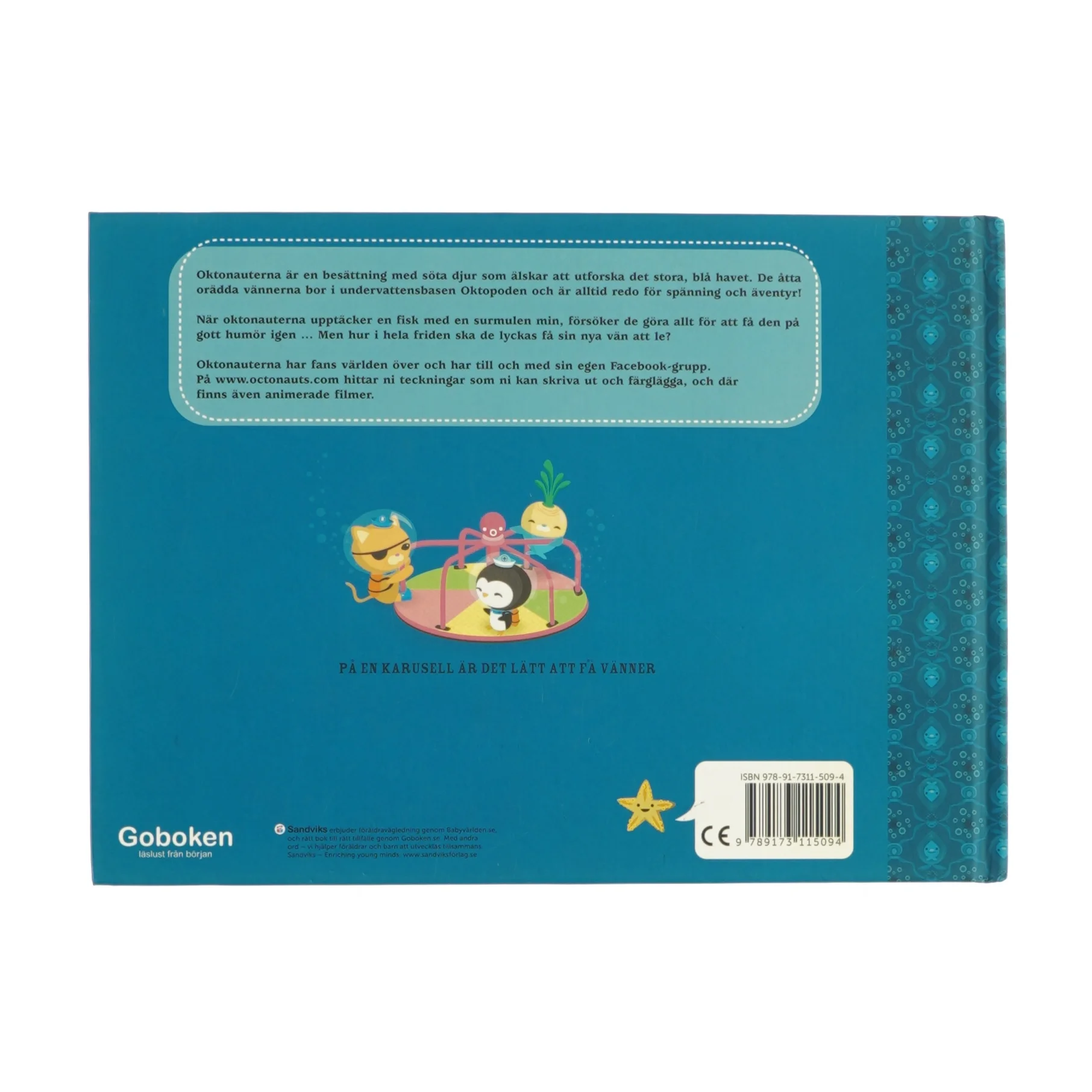 Oktonauterna och den sura fisken (Norsk) (Bog)