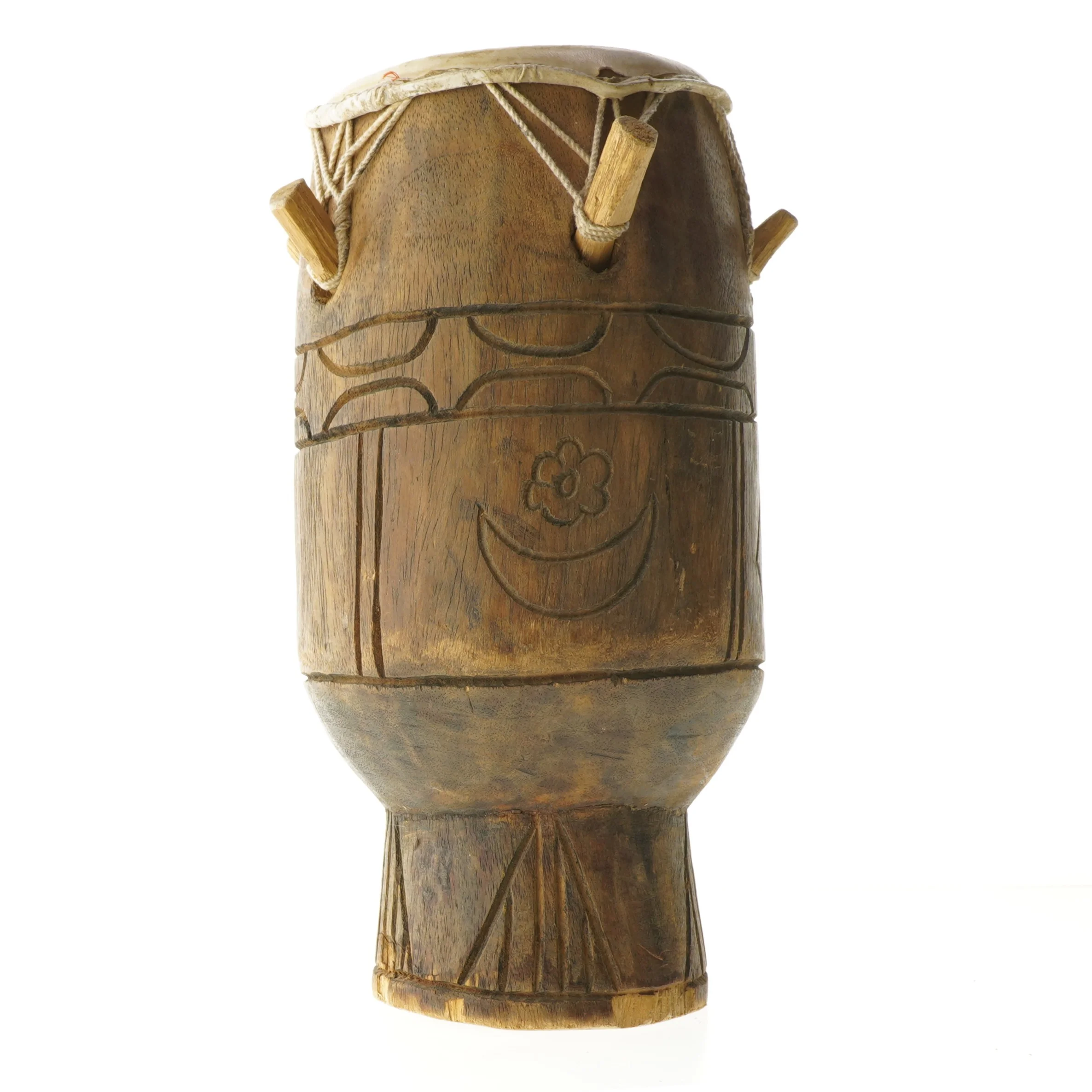 Traditionel afrikansk tromme (str. 33 cm)