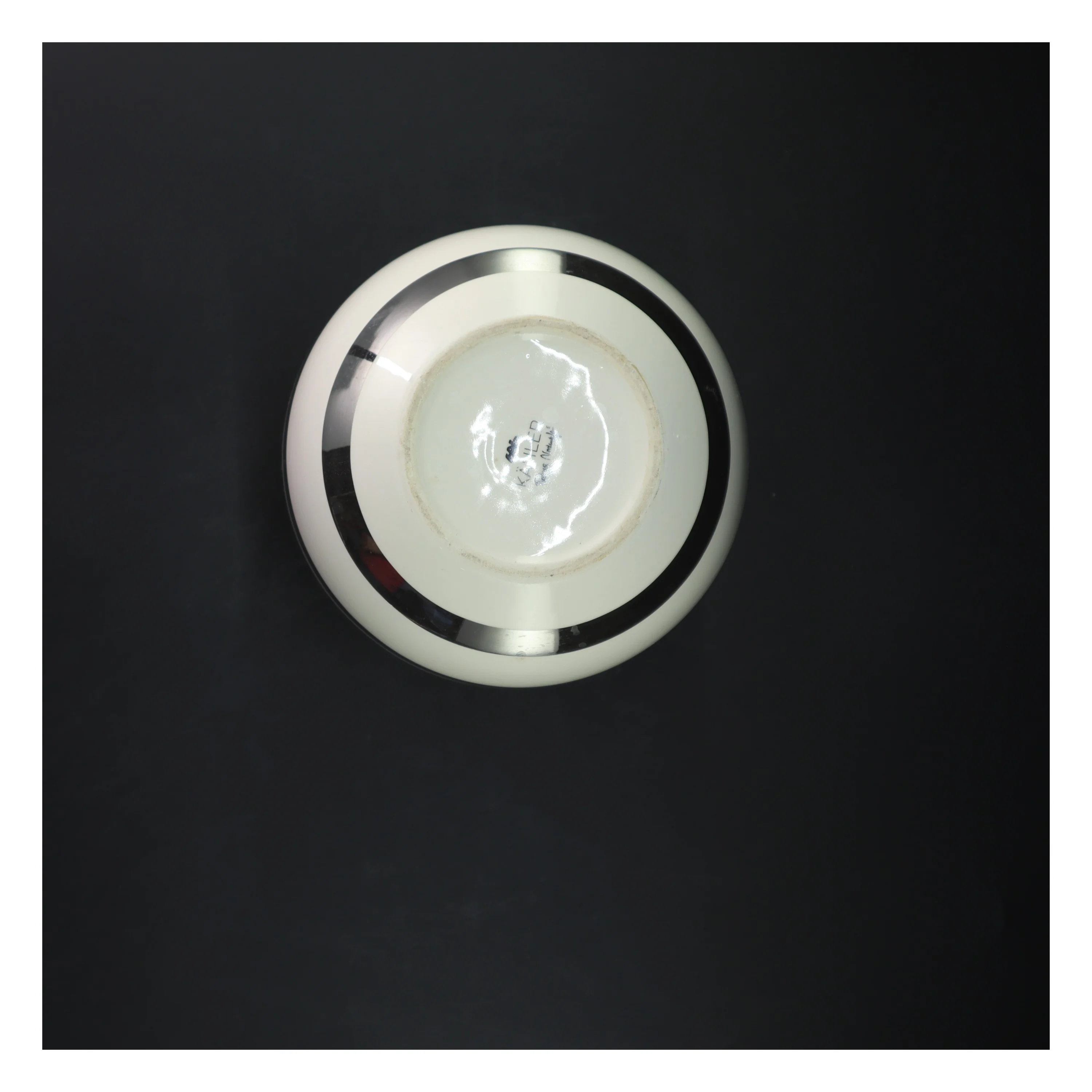 Stribet vase fra Kähler fra Kähler (str. 21 cm)