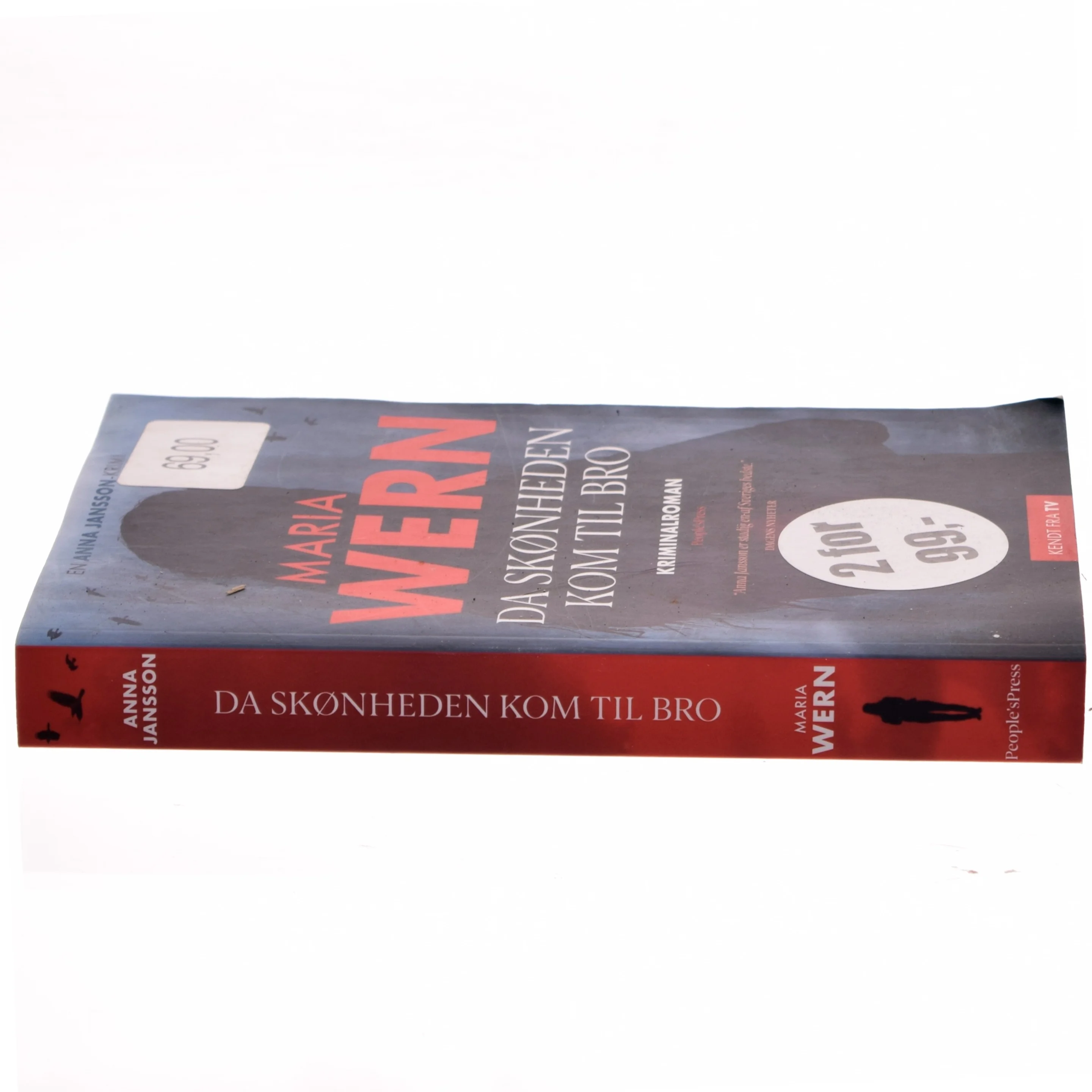 Da skønheden kom til Bro : kriminalroman af Anna Jansson (Bog)