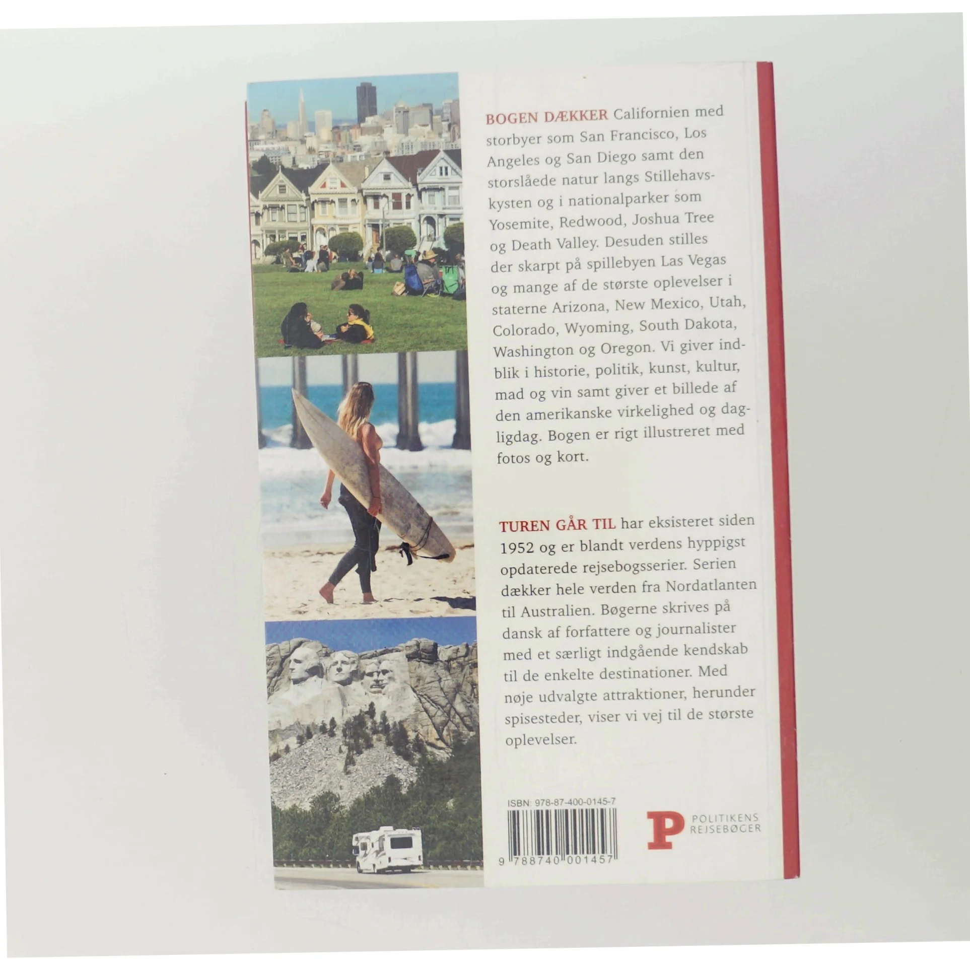 Turen går til Californien & vestlige USA af Preben Hansen (f. 1956) (Bog)