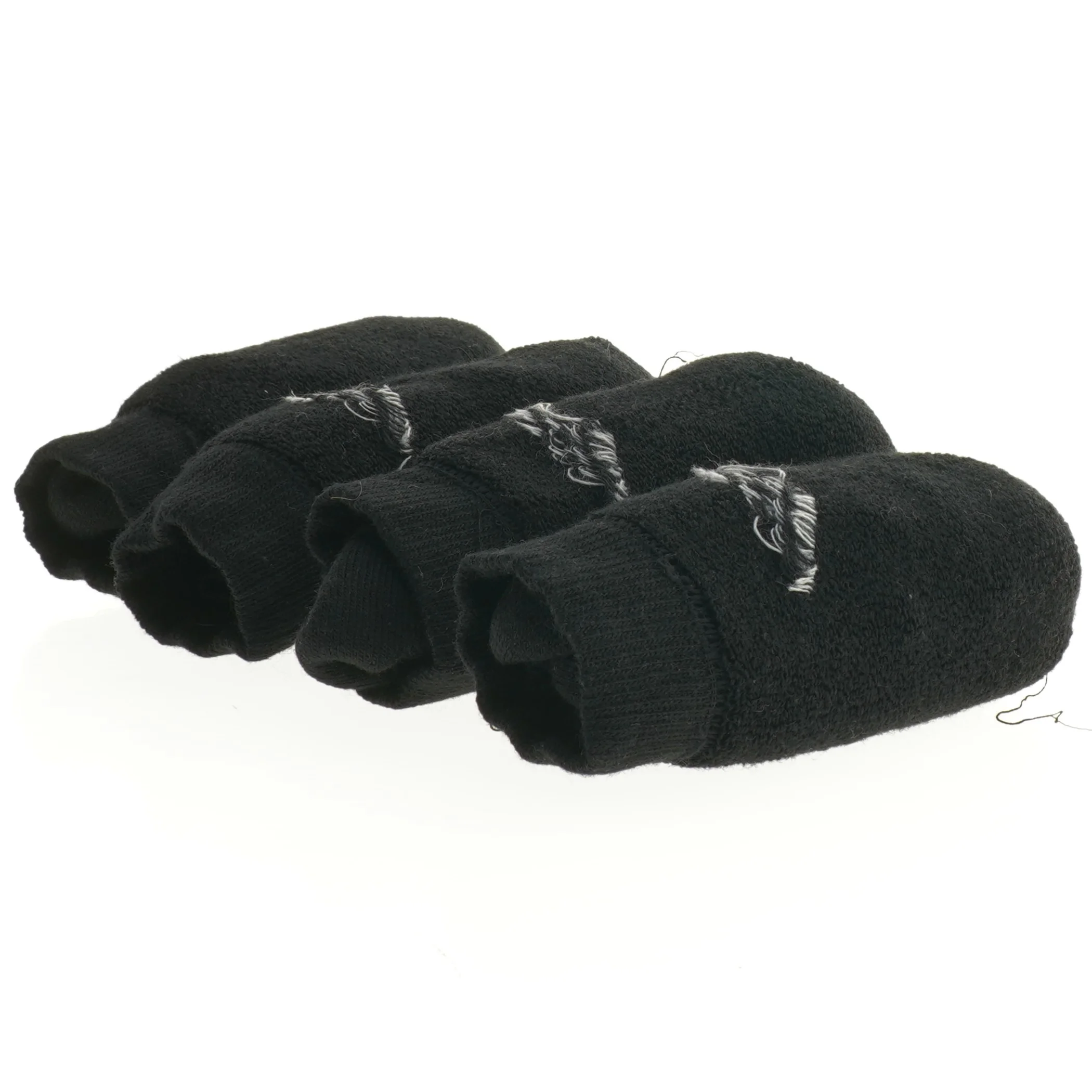 sorte ankelstrømper (str. 27 til 30)