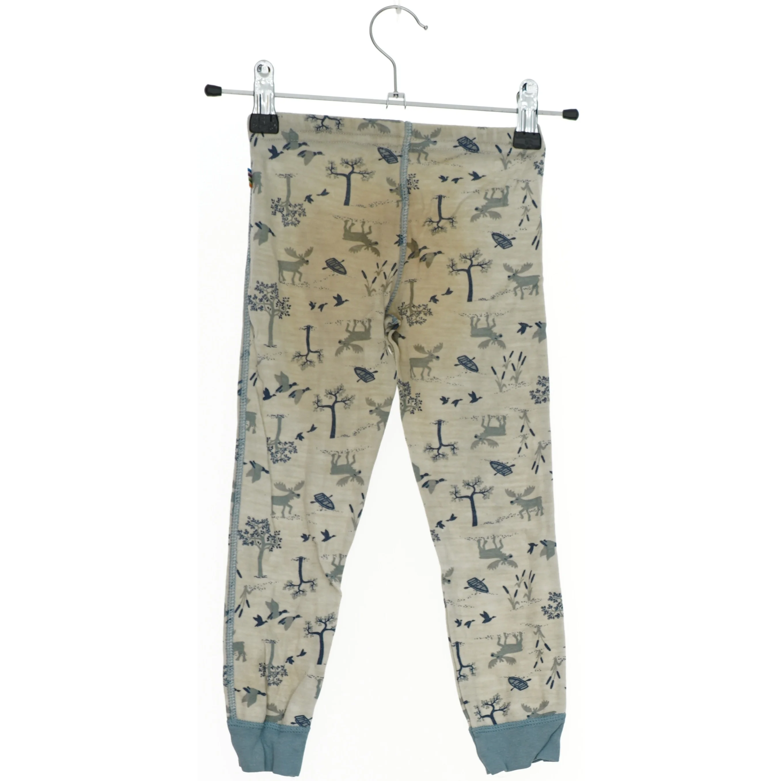 Børne leggings med skovprint fra Joha (str. 104)