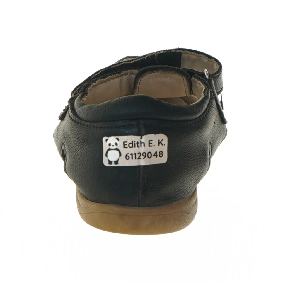 Børnesandal i sort, størrelse 23 fra VRS (str. 23 )