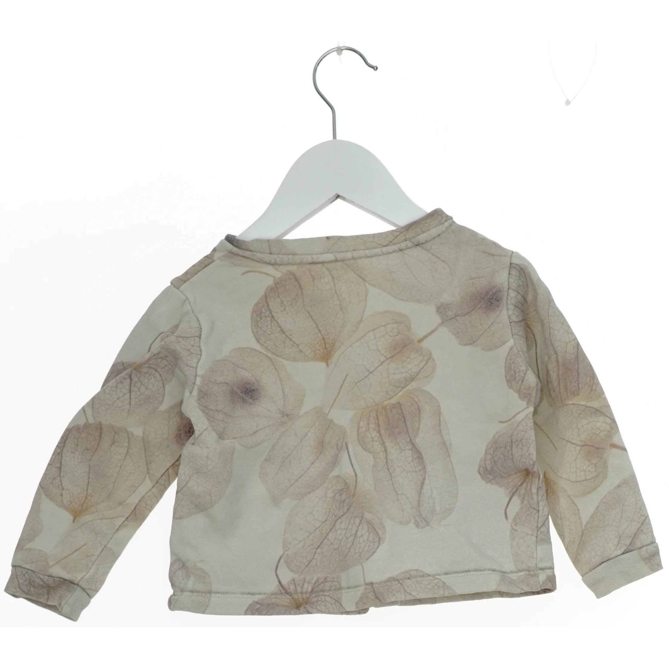 Langærmet cardigan med blomsterprint fra POPUPSHOP (str. 80)