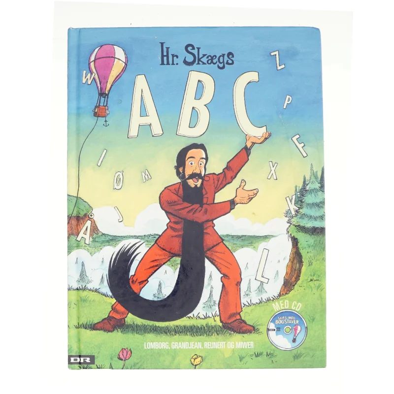 Hr. Skægs ABC. Skæg med bogstaver af Mikkel Lomborg (Bog)