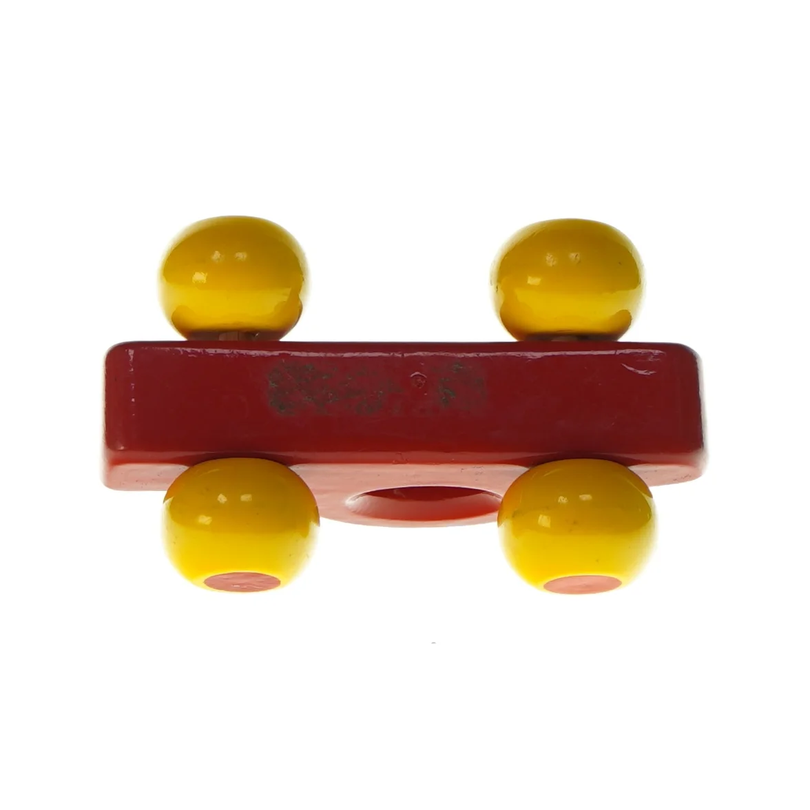 Legetøjsbil i træ (str. 13 x 9 x 7 cm)