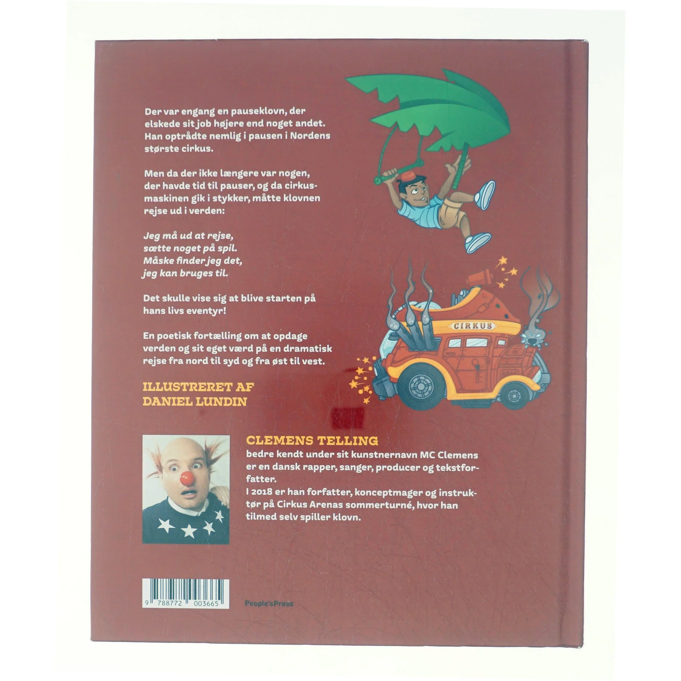 Jagten på den tabte tåre : klovnen og kronprinsen af Clemens Telling (Bog)