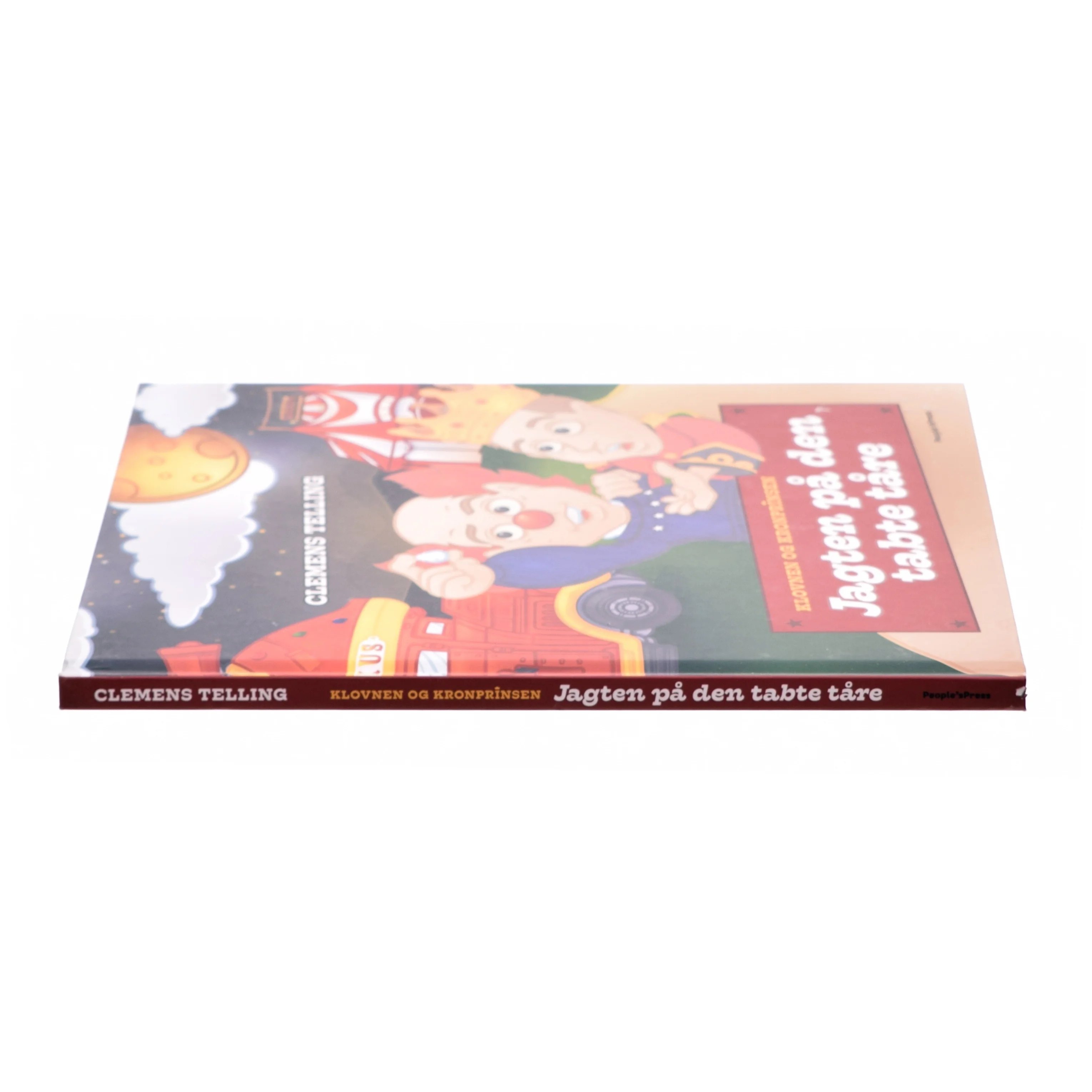 Jagten på den tabte tåre : klovnen og kronprinsen af Clemens Telling (Bog)