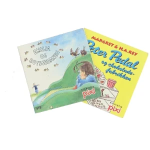Peter Pedal og chokoladefabrikken af Margret & H.A. Rey (Bog)