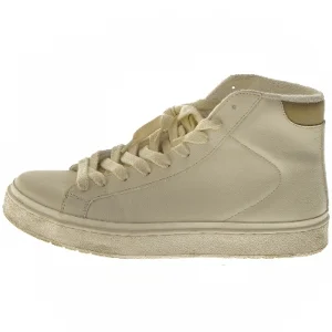 Hvide hi-top sneakers fra Zara (str. 41 )