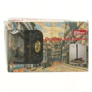 Dynamo med gadelygte fra Wilesco (str. 20x13 cm)