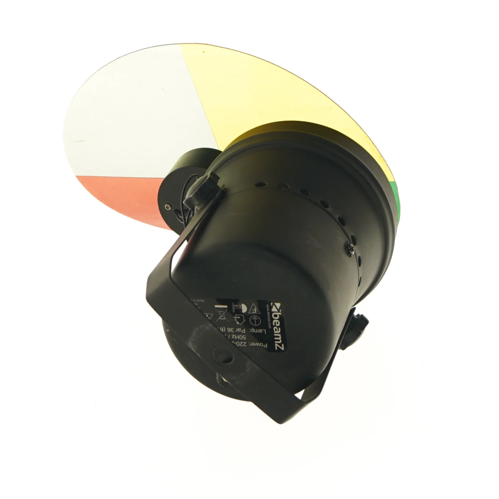 Farvefyldt lyseffektlampe (str. 20 cm)