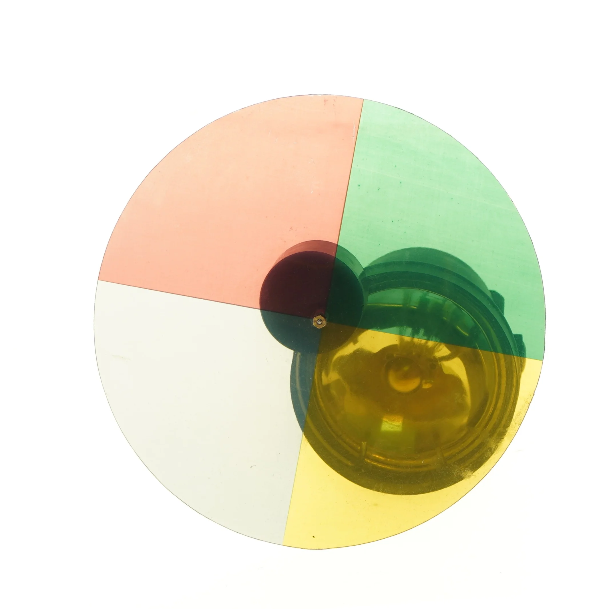 Farvefyldt lyseffektlampe (str. 20 cm)