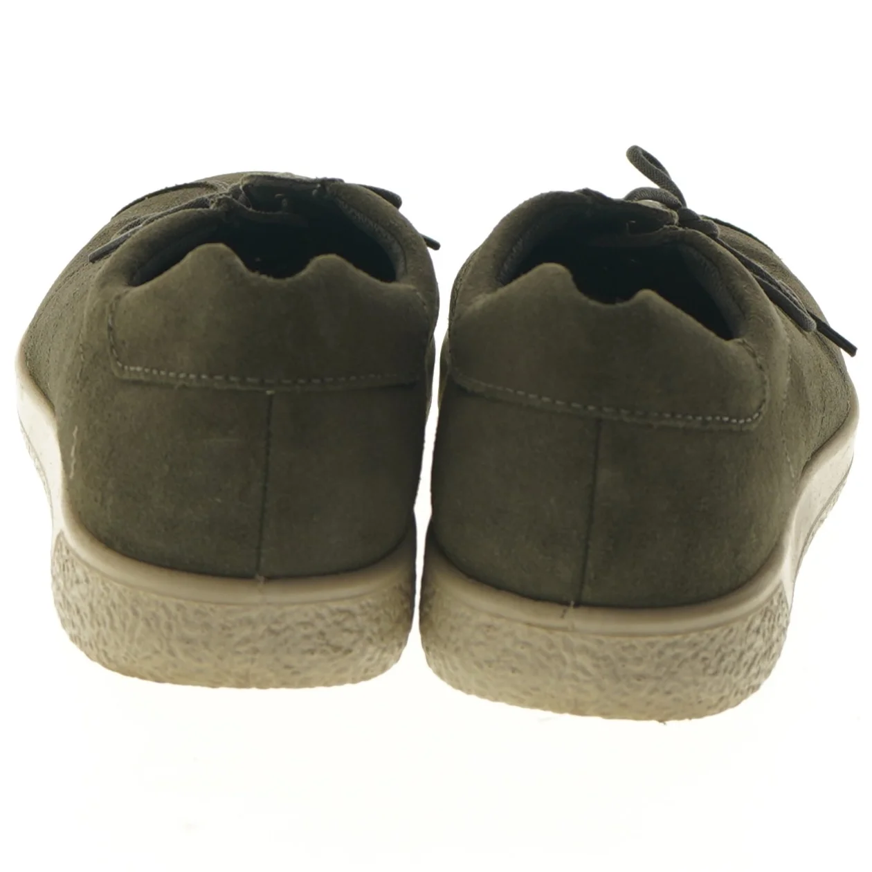 Herresko i olivengrøn ruskind fra Ecco, størrelse 45 fra Ecco (str. 45 )