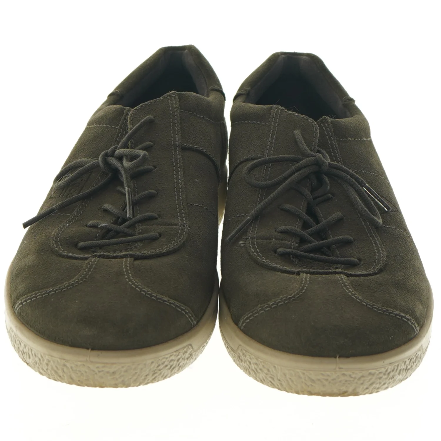 Herresko i olivengrøn ruskind fra Ecco, størrelse 45 fra Ecco (str. 45 )