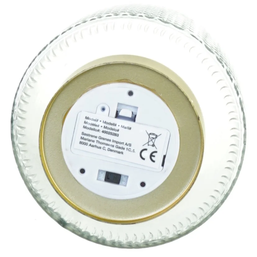 Bord lampe med batteri fra Søsterne Grene (str. 17 x 10 cm)