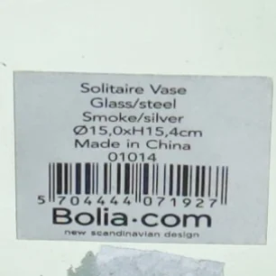 Solitaire vase fra Bolia (str. 15 x 12 cm)