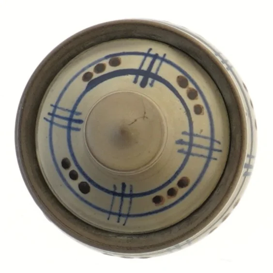 Krukke med låg (str. Ø 9,5 cm)