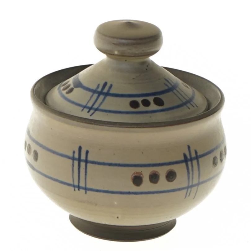 Krukke med l&aring;g (str. &Oslash; 9,5 cm)