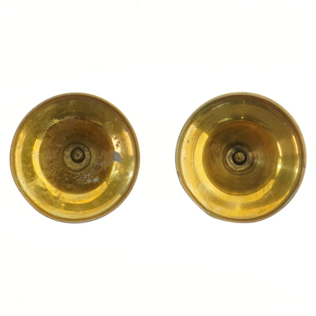 Messing lysestager, 20 cm (str. 20 cm)