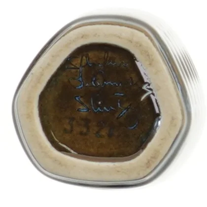 Søholm Stentøj - blå vase (str. 11 cm)