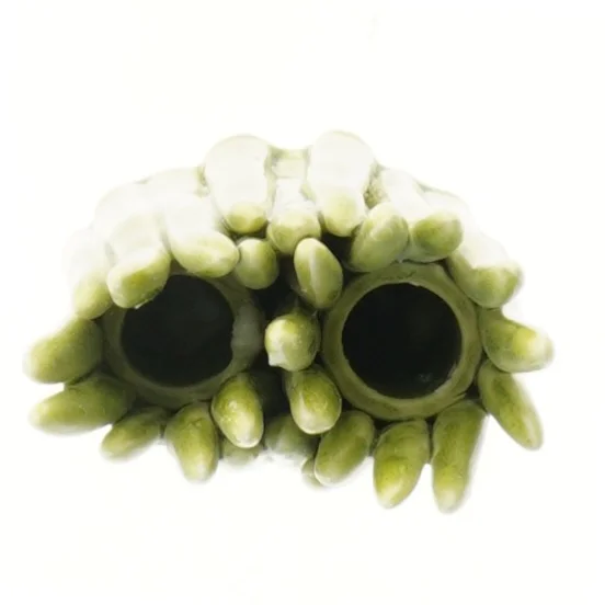 Keramikvase med aspargesdesign fra Normann Copenhagen (str. 13,5x9 cm)