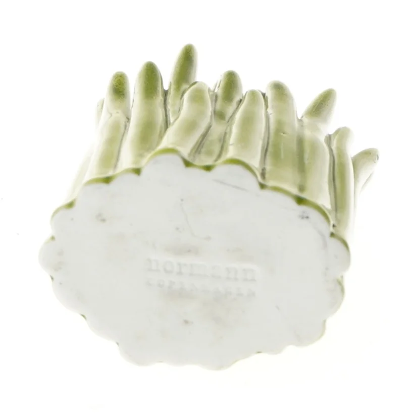 Keramikvase med aspargesdesign fra Normann Copenhagen (str. 13,5x9 cm)