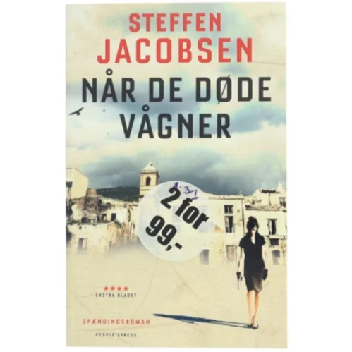 Når De Døde Vågner af Steffen Jacobsen bogforside